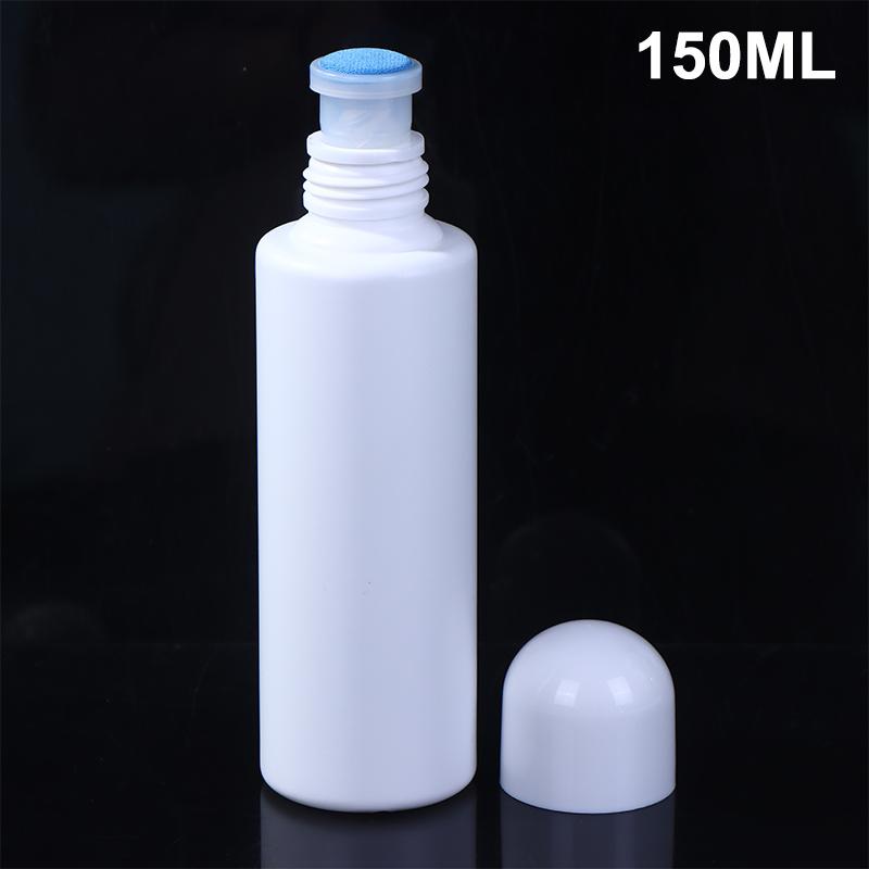 Refillable Sponge Head Applicator 50/80/150MLEmpty Plastic Liquid Medicine Bottles for Skin Care Scalp Hair Antipruritic Storage