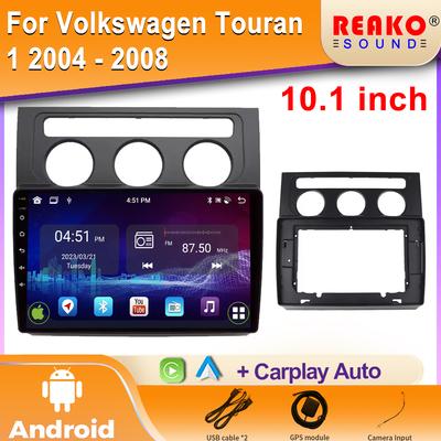 Автомобильное радио Android для Volkswagen Touran 1 2004 - 2008 GPS-навигация 5G Видео Авто Стерео Wifi Мультимедийный Плеер 2din DVD