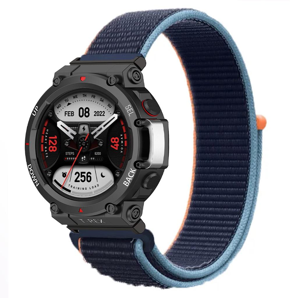 Нейлоновый ремешок-петля для умных часов Huami Amazfit T-REX 3/2, женский/мужской браслет для Amazfit T-Rex/T-Rex Pro, ремешок на запястье Correa