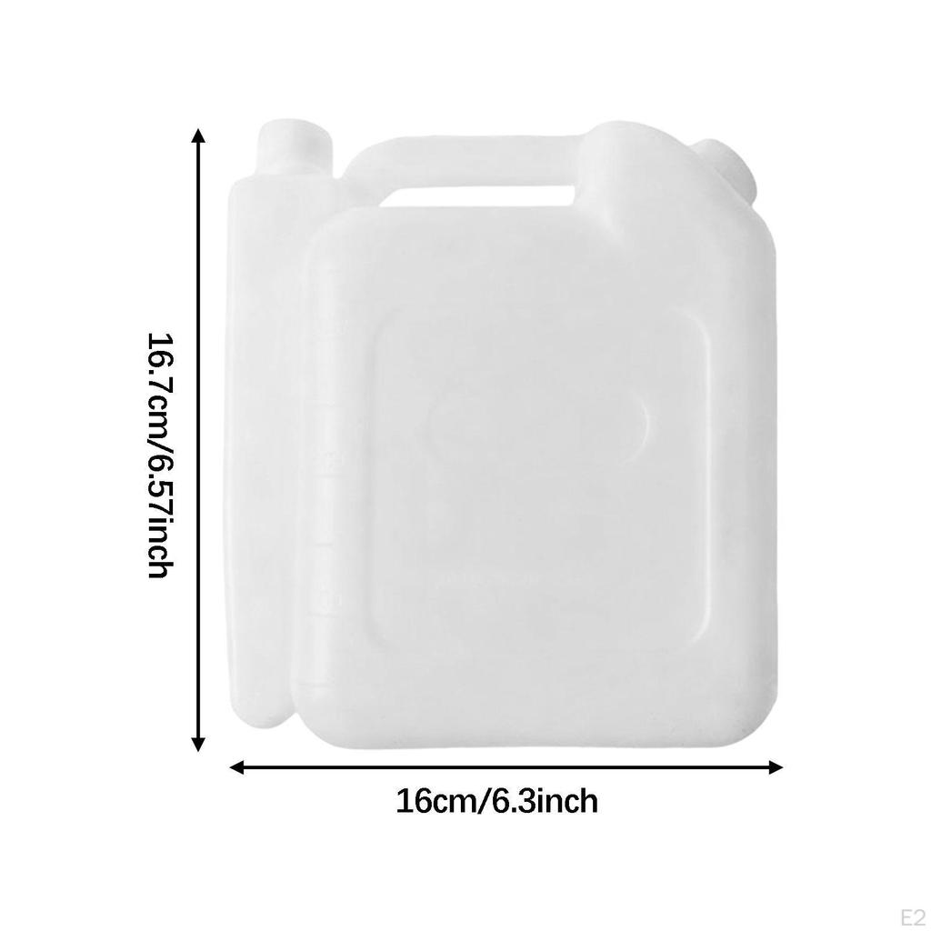 Oil Mixing Bottle Professional Accessory for Hedge Trimmer Augers Chainsaws 1.5 L