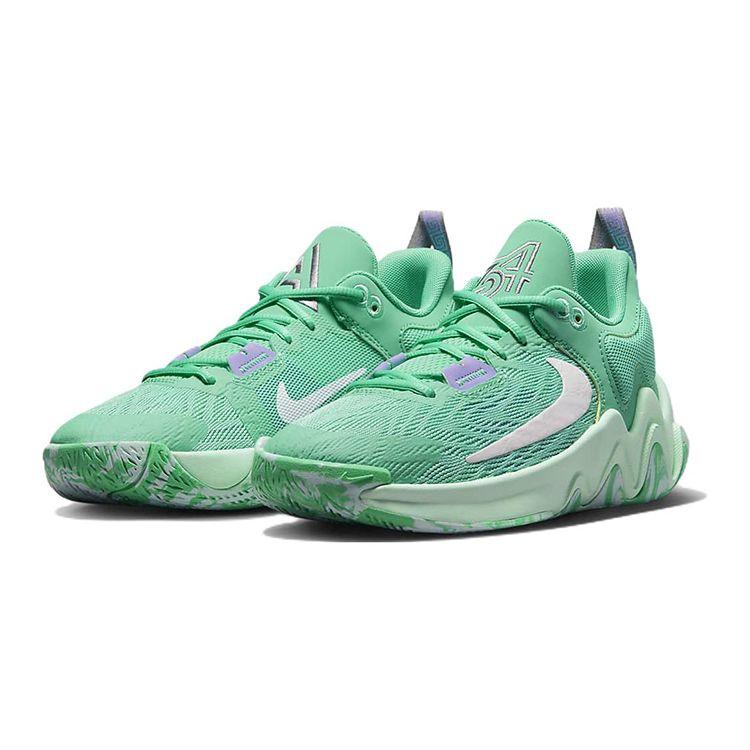 Nike Детские кроссовки Giannis Immortality 2 GS Мятно-фиолетовые Зеленый Свет-Мята Сиреневый DQ1943-300