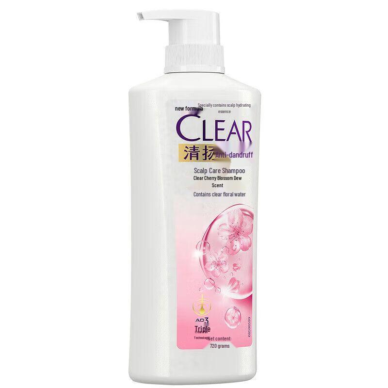 Clear Women's Anti-Dandruff Shampoo, Cherry Blossom Scent