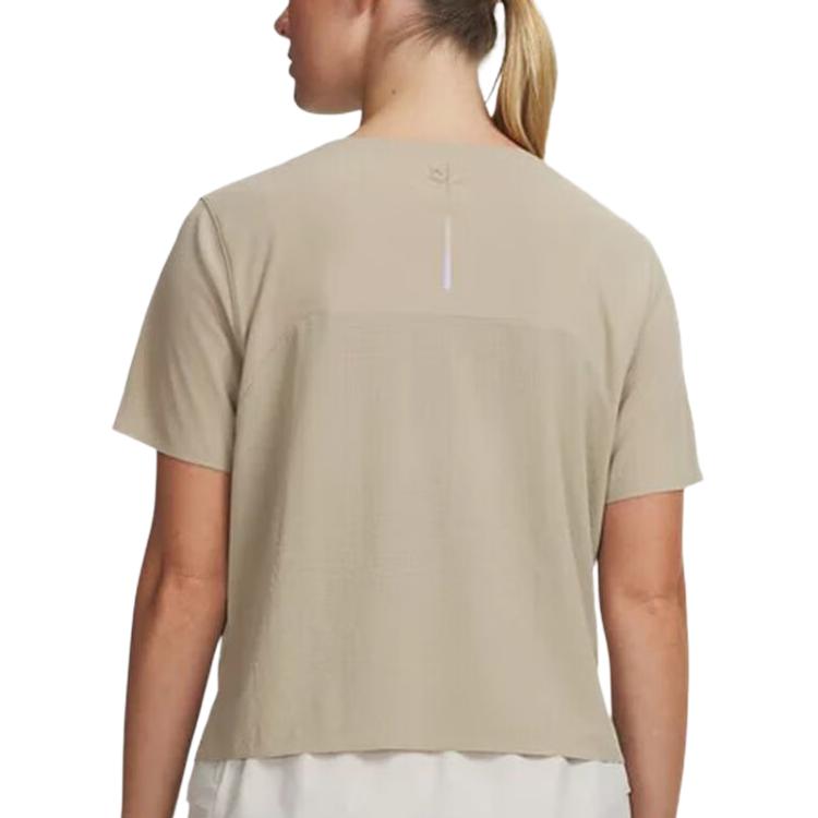 Under Armour Спортивная футболка с коротким рукавом и круглым вырезом, женский топ 6012339-299