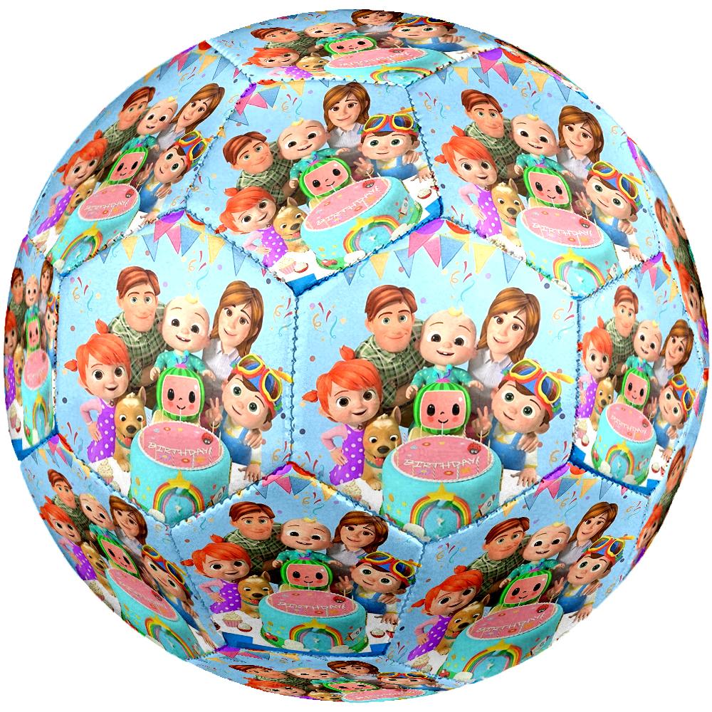 Cocomelon Theme Size 5 Soccer Ball, Suitable for Both Indoor and Outdoor Matches, a Gift Suitable for Everyone.