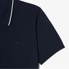 [lacoste] Men's Tipped Paper Short Sleeve Sweater Polo Shirt PH744E-56G166