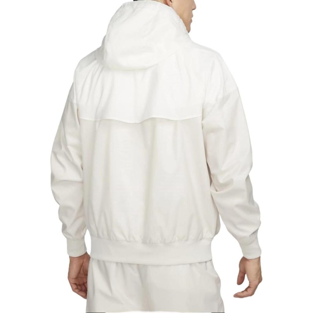 Nike Спортивная куртка Windrunner с капюшоном для мужчин Белая DA0001-104