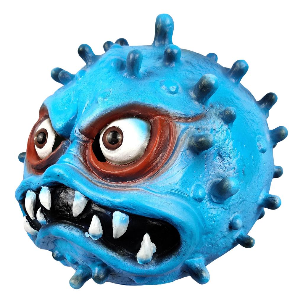 Halloween Mask Scary Demon Ghost Latex Face Mask COS Party prank and funny props