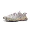 Li Ning Cloud Leopard Светоотражающие Модные Спортивные Нескользящие Амортизирующие Полувысокие Повседневные Кроссовки Унисекс Повседневная Обувь Белый Розовый AZGV069-4