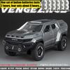 1:24 Rezvani Motors Vengeance Американский Премиум Бронированный Внедорожник Модель Автомобиля из Литого Металла Сплав Модный Декор Коллекционные Предметы