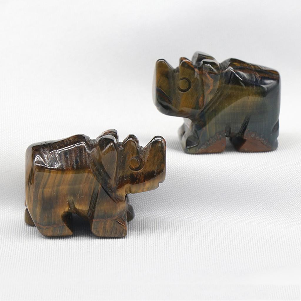 1 шт. статуя носорога натуральные камни розовый кварц резные фигурки животных целебные кристаллы декор комнаты драгоценный камень ремесло брелок