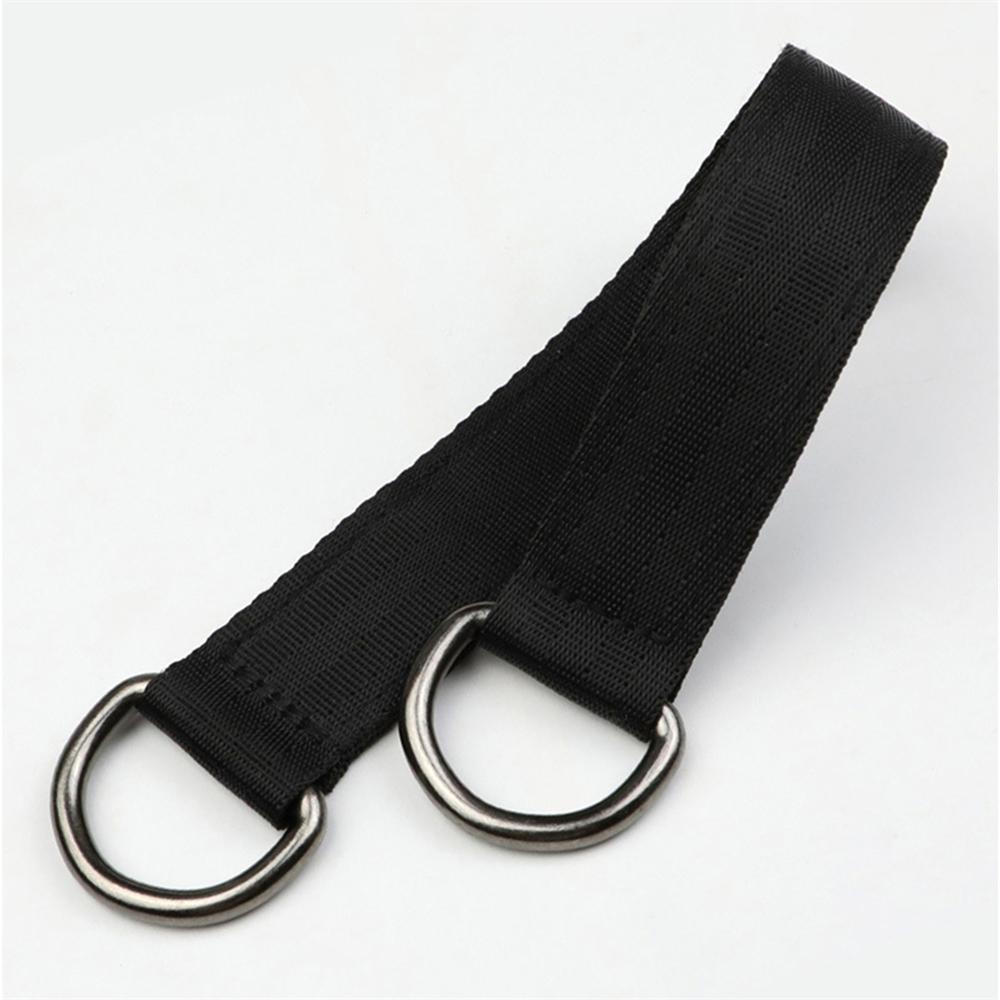 1PC Multifunction Fitness Equipment Hook Ring Hanging Belt With Hook Fitness Equipment Hanging Sandbag Pull Up Rope Belt