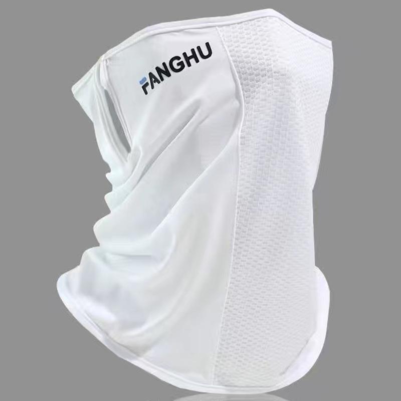 Mesh Breathable Ear Loop Mask Elastic Sunscreen Anti-Uv Face Covering Thin Breathable Sports Neck Gaiter For Women Men