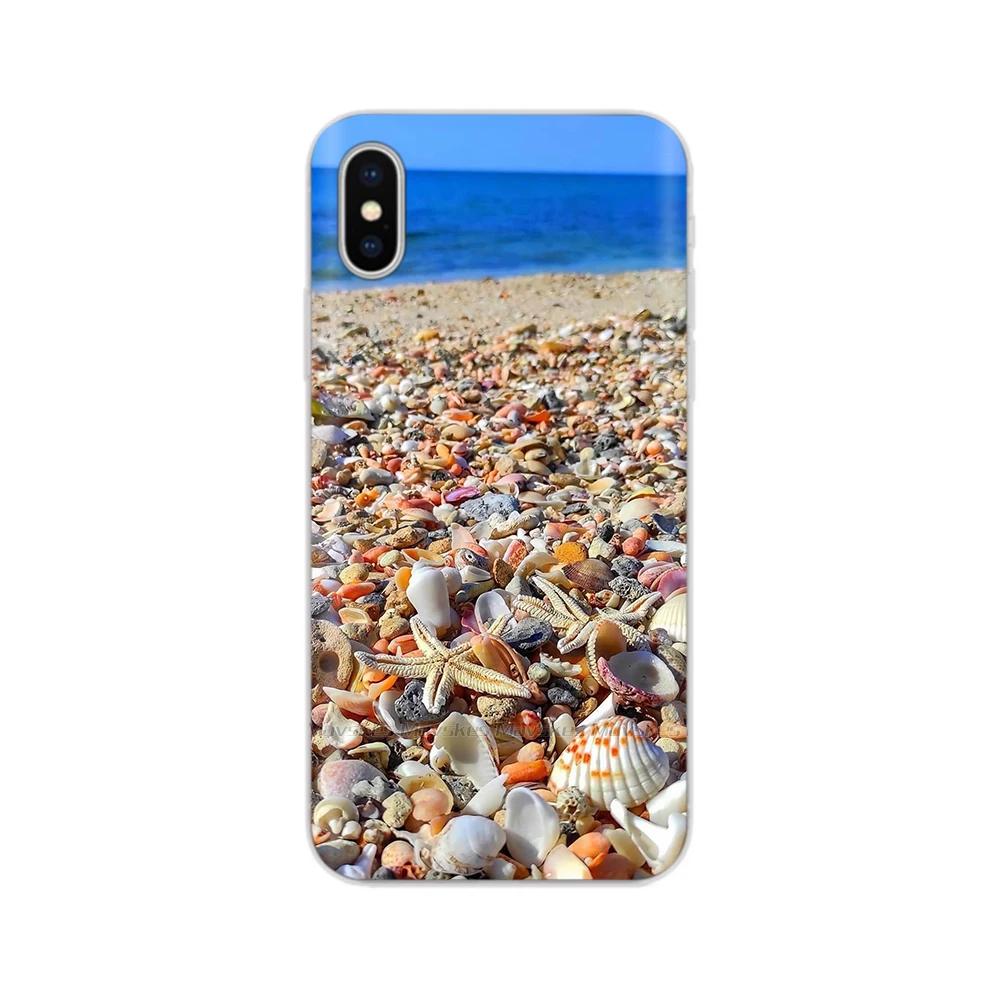 Чехол для iPhone X Чехол для iPhone Xs Модный Мягкий Силиконовый Корпус Для iPhoneX Прозрачные Задние Крышки Корпус Цветы Coque
