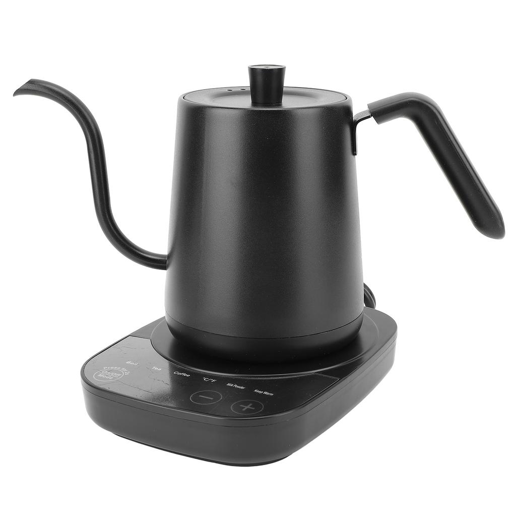 Electric Water Kettle 800ml 1000W BPA Free Inverter Heating Insulation Household Electric Gooseneck