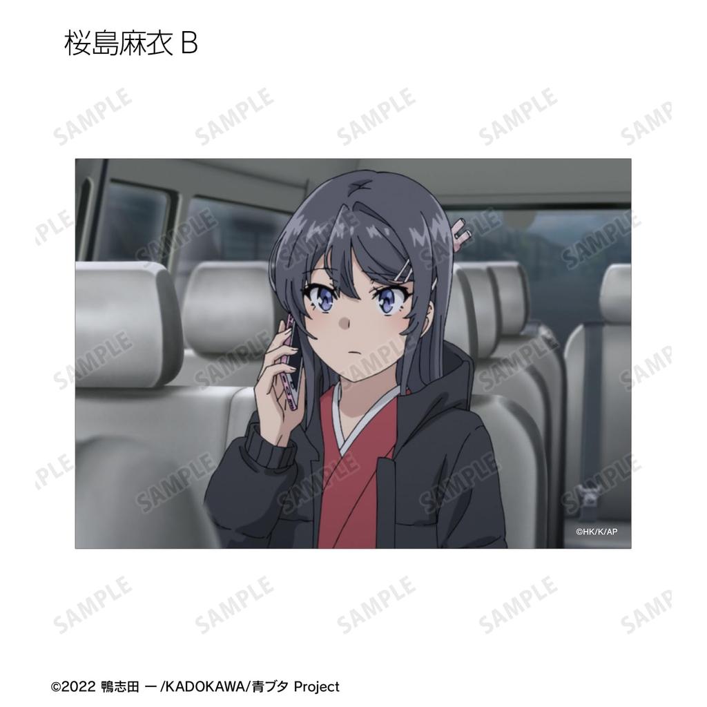 Негодник не мечтает о девушке, которая видит сны, Коллекционный набор бромидов со сценами, 12 штук