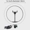 12-Inch Ring Light Phone Tripod for Livestreaming & Photography