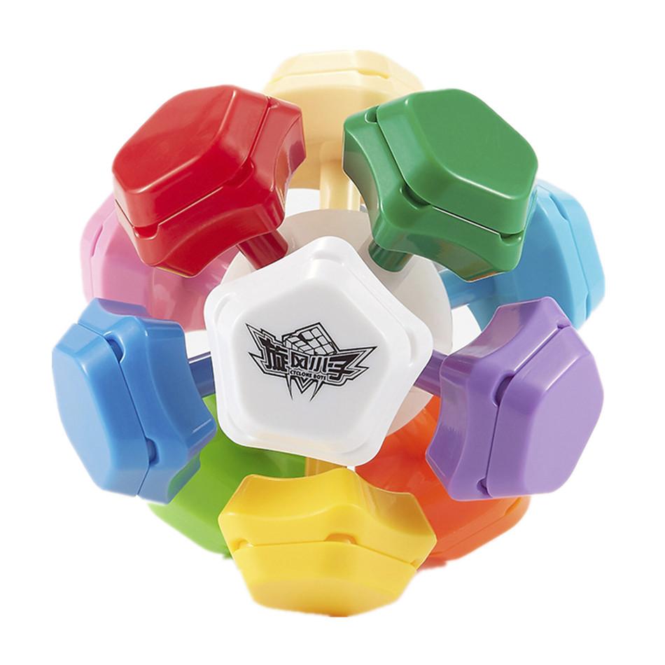 Cyclone Boy Megaminxeds Cube 3x3 Волшебный куб 3 слоя Wumofang Speed ​​Cube Megaminx Профессиональные игрушки-головоломки для детей Подарок