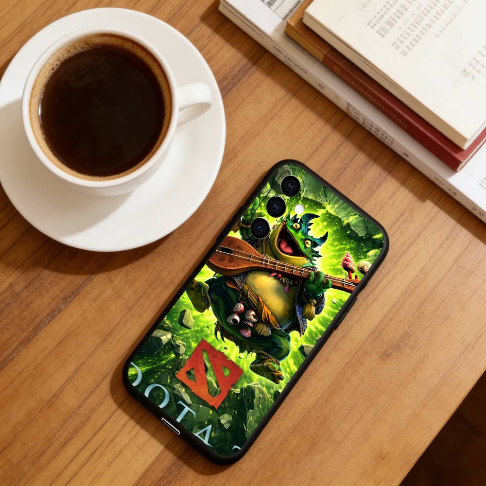 Чехол для телефона Dota 2 для Samsung Galaxy A73, A72, A71, A70, A53, A52, A51, Мягкий силиконовый черный чехол