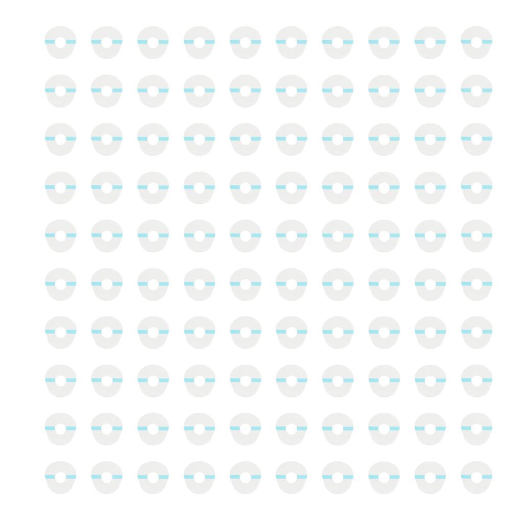 100 шт. Сенсорная клейкая накладка Водонепроницаемая дышащая мягкая фиксирующая наклейка для сенсора для бега