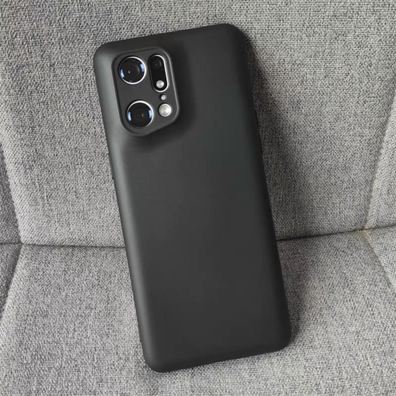 Матовый прозрачный чехол для Oppo Find X5 Pro Ультратонкий чехол для Find X5 Чехол ТПУ Мягкий силикон Простой модный корпус Бампер Capa