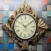 41.91 Cm Tree Design Wall Clock Retro, Rustic Wood for Home, Living Room, Bedroom Office Décor