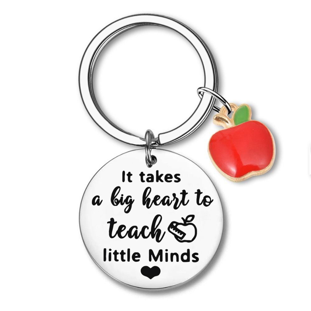 Jewelry Thanks Key Chain Thank You Teacher Thanks Gift Keyring Teacher Keychain Mentor
