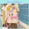 Cartoon Bow Cute Aristocats And Reading Design Student Backpack For Daily