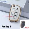 Чехол для автоключа с 3/4 кнопками, корпус пульта ДУ, подходит для Hyundai I30 I35 Ix20 Solaris Verna Creta Ix25 Tucson Ix45 I40 I10 I20 Hb20 Ix35 I45