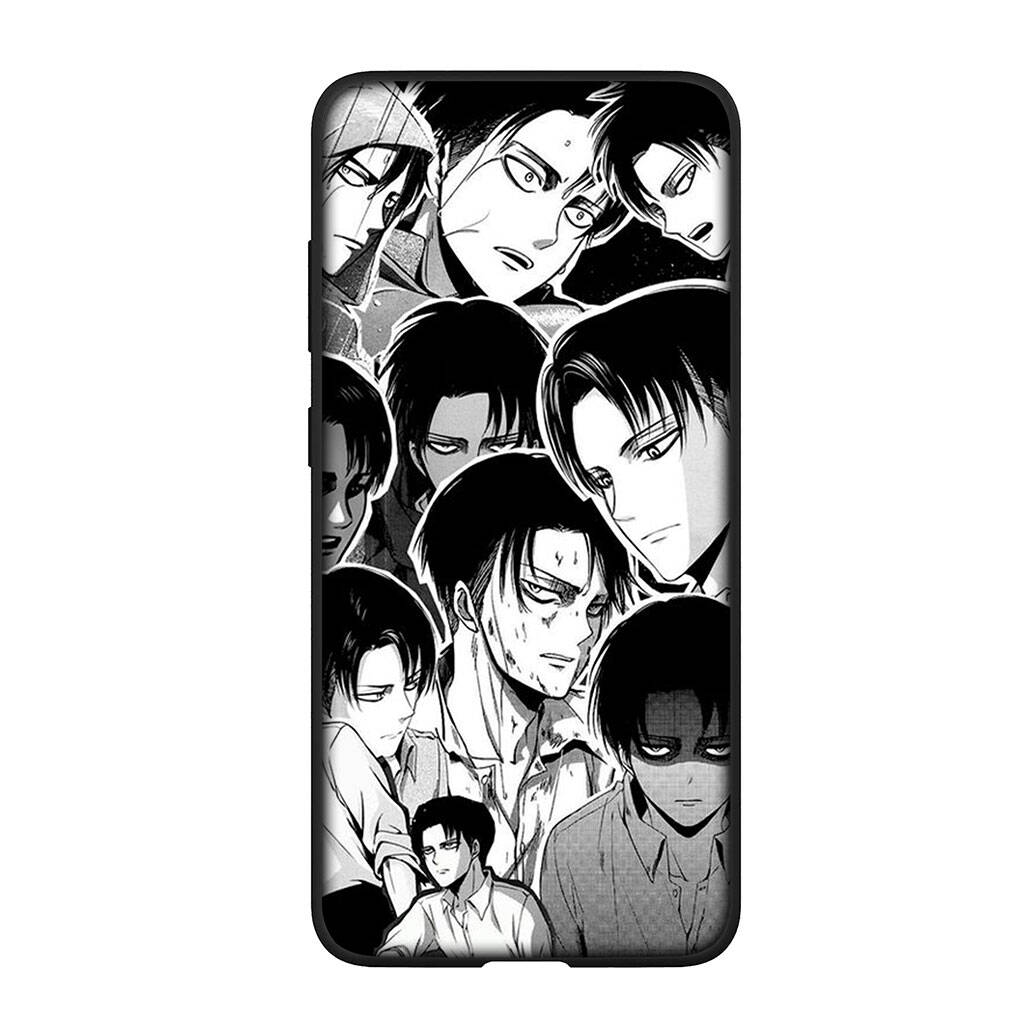 Для iPhone 17 16 15 Xiaomi Poco F7 F8 X7 C85 C75 C71 M8 Redmi Note 14 13 12 11 Pro Max 14C 13C 15C A3 A4 Чехол для телефона Леви Эрен Йегер Атака титанов