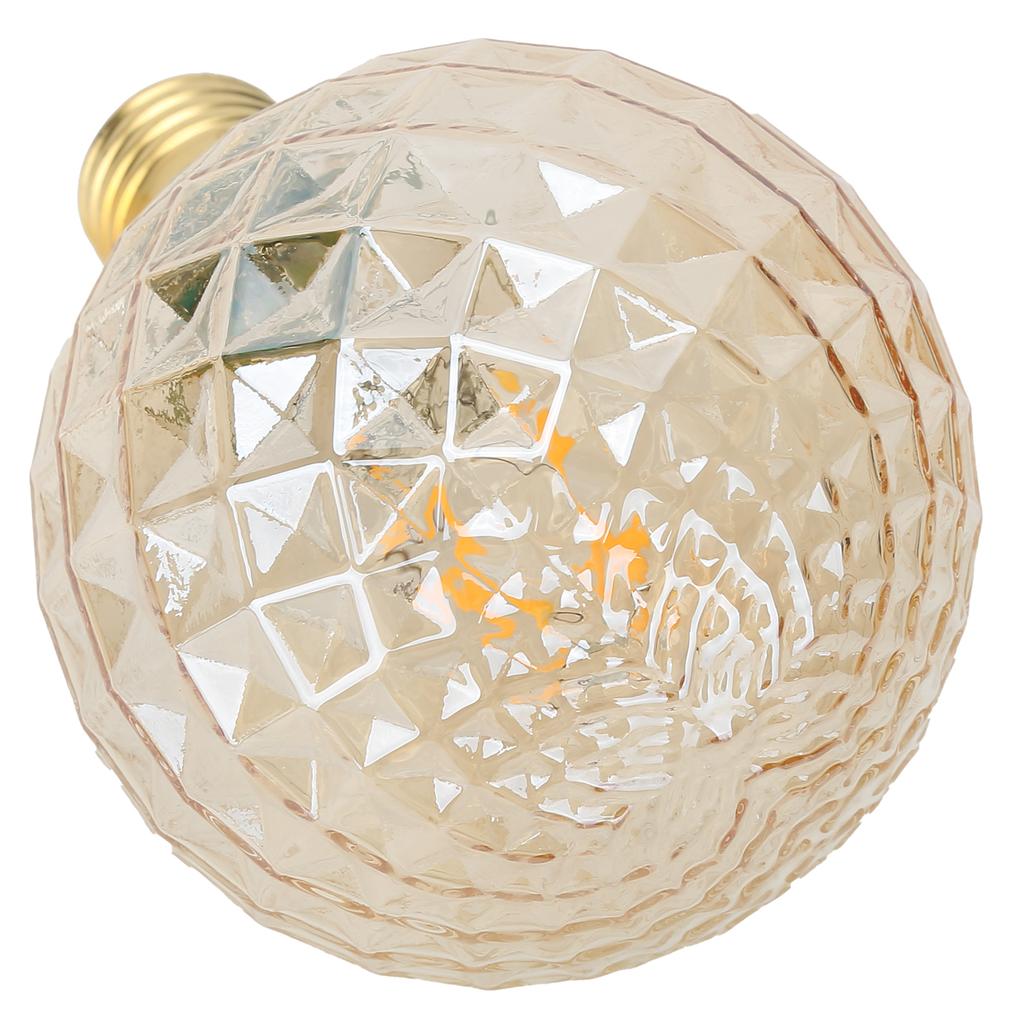 220V LED Decorative Bulb E27 4W G95 Glass Bulb High Brightness Filament Lamp Vintage Light Bulb for Living Room Bedroom