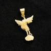 1pc, 316L Stainless Steel Jewelry, Angel Knight Shield Pendant, Street Wear, Parties, Daily Wear, Gift for Men Women