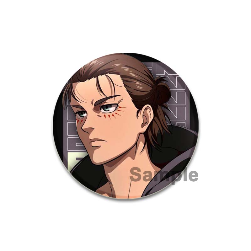 32/44/58 мм Эрен Йегер значки булавка ручная работа брошь для одежды мультфильм косплей значок украшение на рюкзак ювелирные изделия подарок