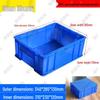 Durable Plastic Storage and Turnover Bins