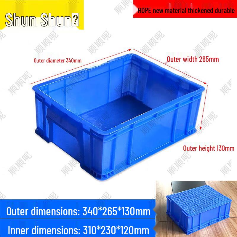 Durable Plastic Storage and Turnover Bins