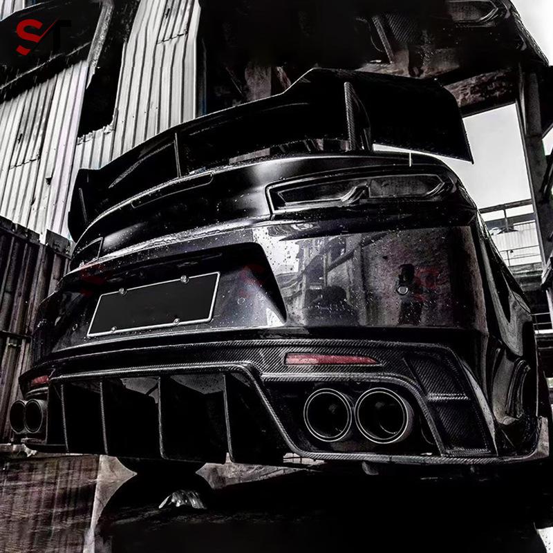 Диффузор заднего бампера из углеродного волокна для Chevrolet Camaro Bumblebee