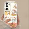 Мультяшный чехол Hello Kitty для Samsung Galaxy A16 A06 A55 A35 A25 A15 A05 A05S A54 A34 A24 A14 A73 A53 A33 A23 A13 A52 A32 A22