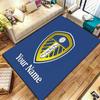 Leeds United Custom Name Carpet Rug for Living Room Bedroom Home Sofa Decoration,Kids play Non-slip Floor Mat