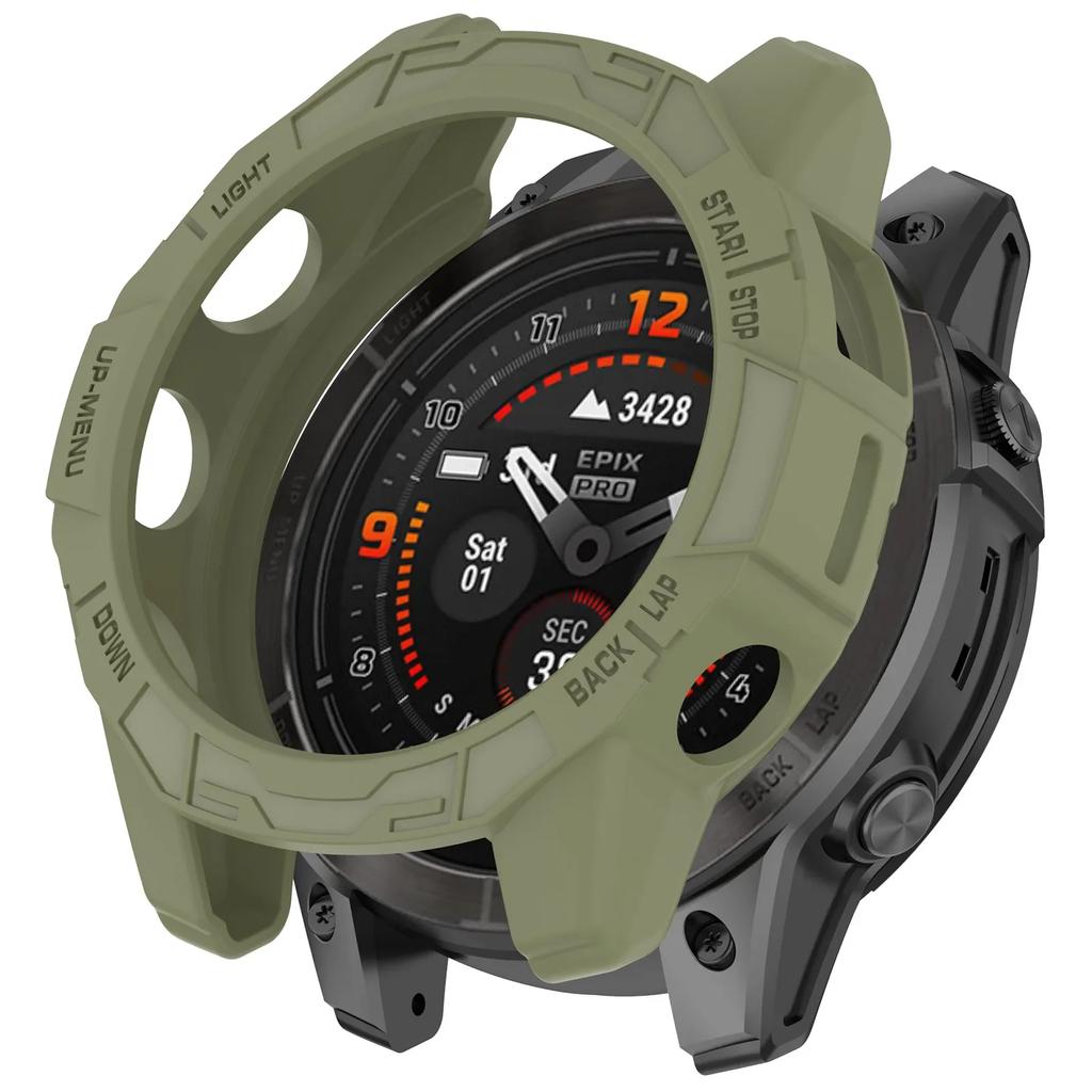 Protective Case Hollow protective shell For Garmin Fenix 7 7S 7X Bumper Silicone Cover For Garmin Epix Pro 42mm 47mm 51mm Cover
