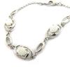 [G8682] - Silver Bracelet 'Goddess Opal' Silver White (rhodium-plated) - 9 Mm