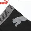 Puma Мужские спортивные хлопковые боксеры-брифы с большим логотипом, 3 шт.