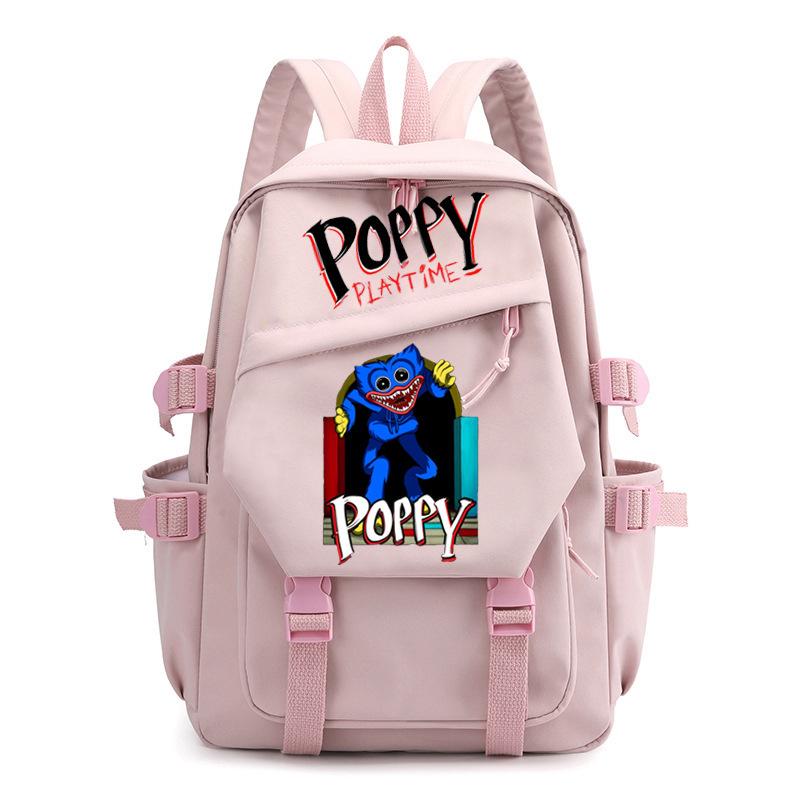 Водонепроницаемый женский рюкзак Poppy, школьный рюкзак для девочки, большой вместимости, дорожная сумка через плечо для отдыха