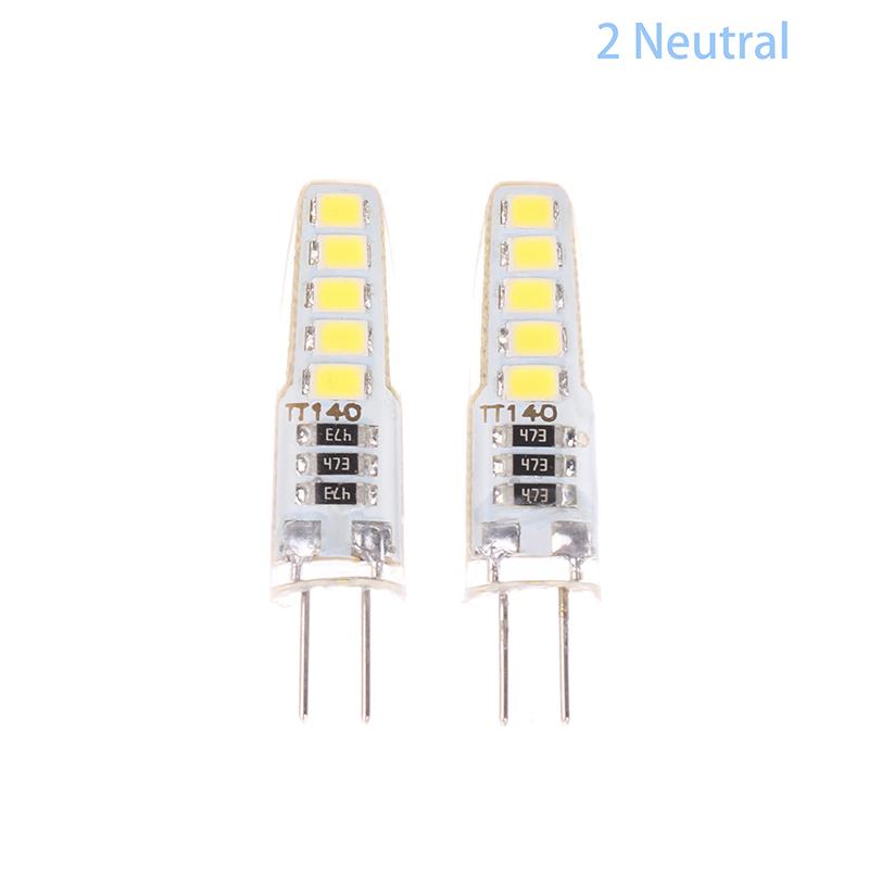 2 шт. светодиодная лампа G4 2 Вт, переменный ток 220 В, 2835 Smd 8/10 светодиодов, теплый/холодный белый/нейтральный свет, угол поворота 360 градусов, люстра, замена галогенной лампы
