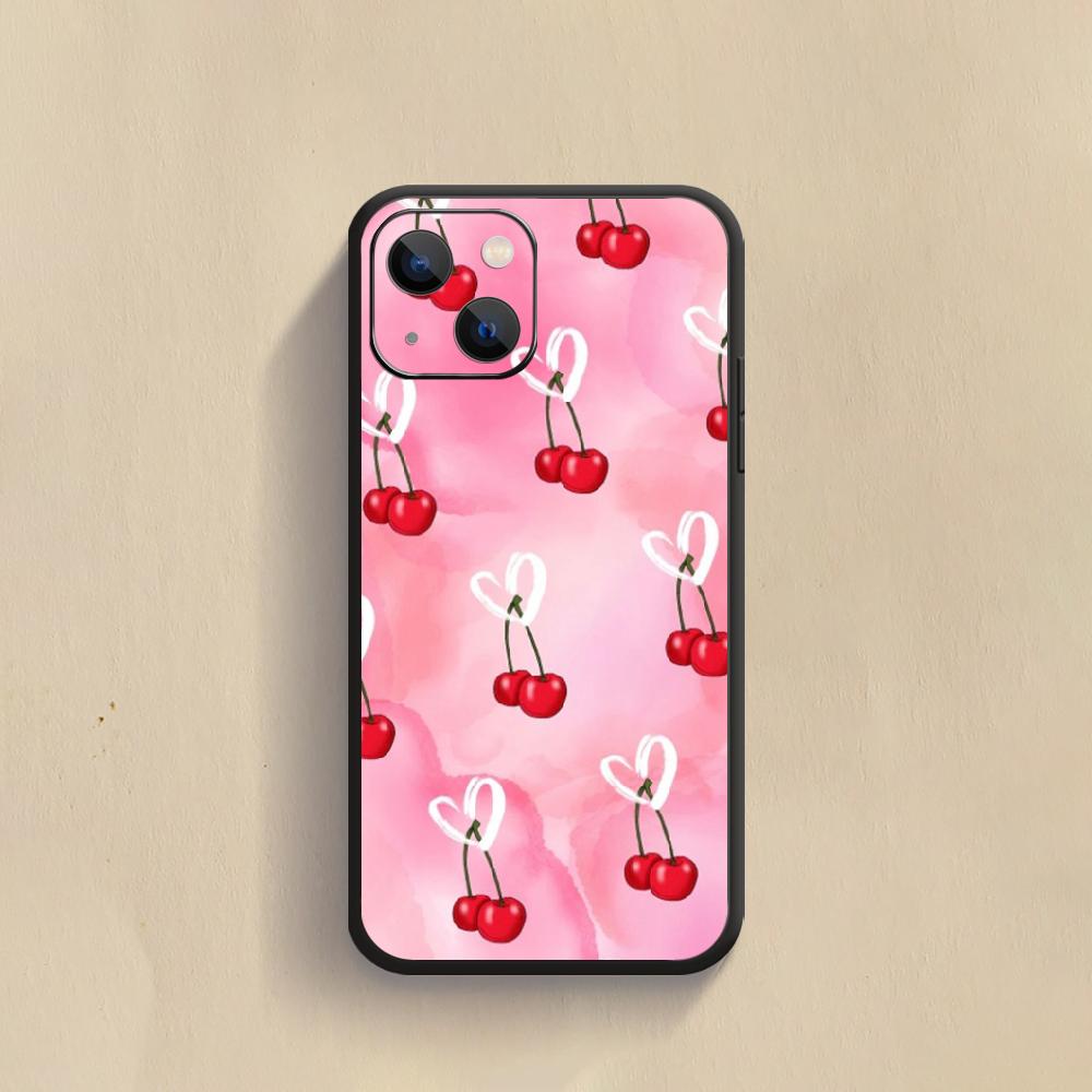 Чехол для телефона «Сладкая красная вишня и фрукты» для iPhone Samsung Galaxy Redmi Xiaomi Oppo OnePlus Note SA 7 8 9 10 11 12 13 14 20 21 22 23 53 54 Pro Max Ultra