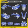 PowerZone Полный комплект наклеек на фон с графикой Для HONDA CRF250X 2019 2018-2004 250X Индивидуальный номер Мотоцикл 04