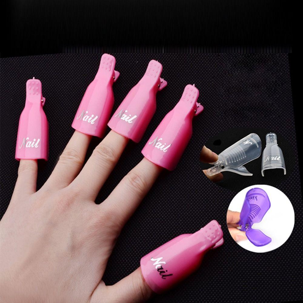 Acrylic Soak off Nail Gel Clips Wearable Nail Care Tools Hot Remover Wrap Tools DIY