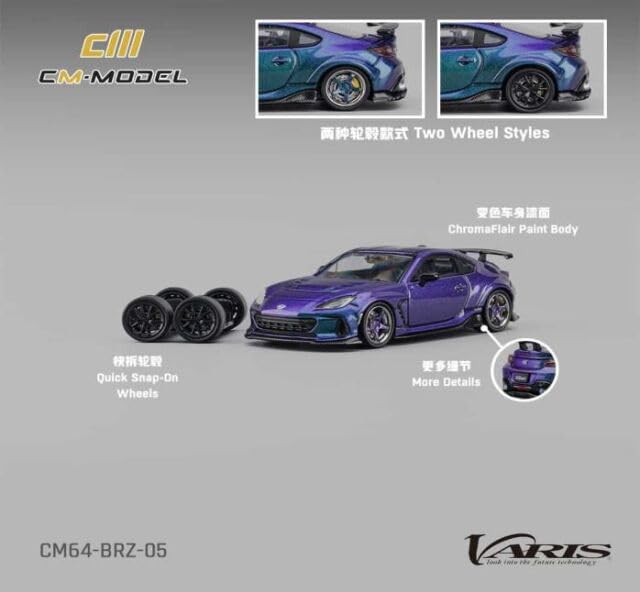 Subaru BRZ Varis Widebody Chameleon CM-Model 1/64 (Готовая модель) CM64-BRZ-05
