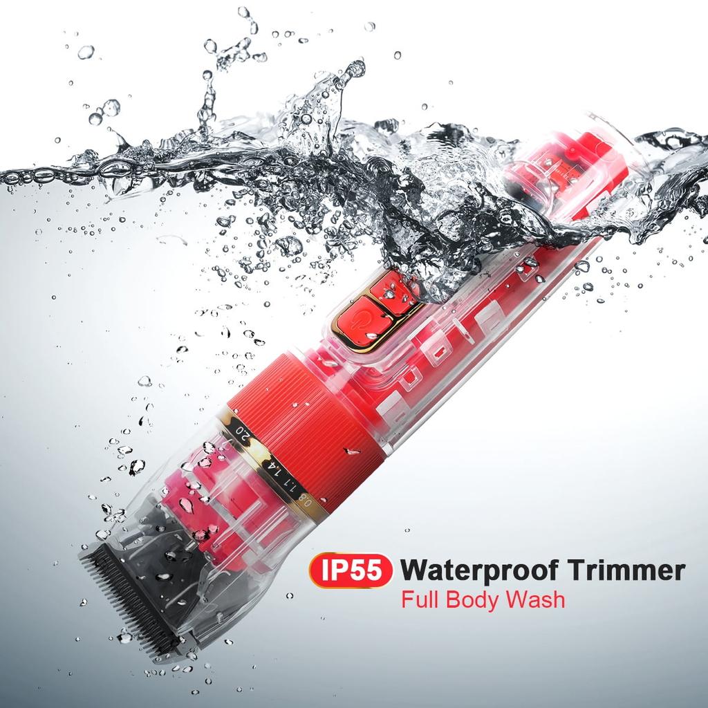 Машинки для стрижки собак, машинки для стрижки домашних животных, набор для стрижки собак со светодиодным дисплеем, бритва для собак, машинки для стрижки с низким уровнем шума для кошек и домашних животных