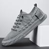 Men Casual Shoes Summer Newest Fashion Solid Color Sports Shoes Outdoor Non-Slip Wear-Resistant Shoes Light Breathable Canvas Shoes