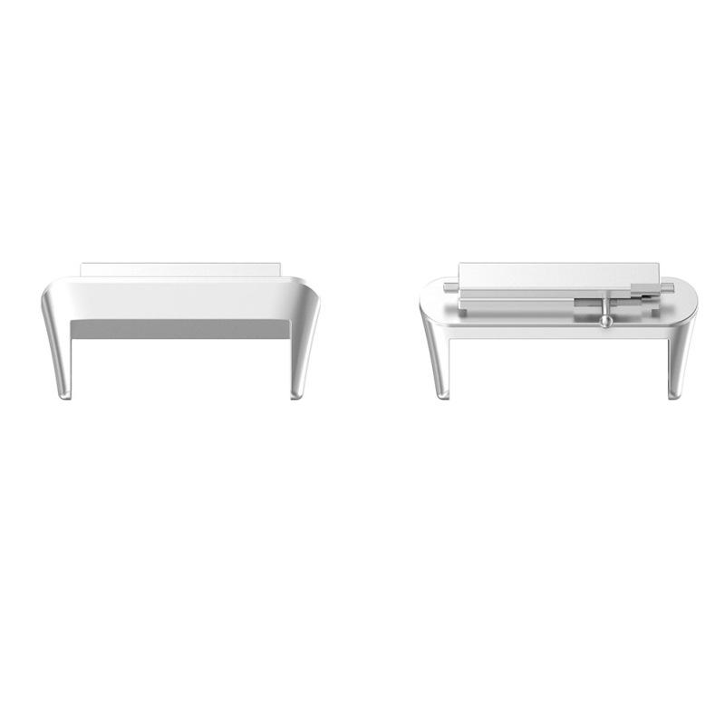 2 шт. металлический разъем, совместимый с адаптером для ремешка из нержавеющей стали Huawei Band 7 без пружинного стержня