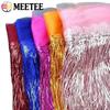 1-10Yards Meetee 18cm Sequin Fringe Trim Tassel Glitter Lace Fringes for Dance Clothes Dresses Decorative DIY Sewing Accessories
